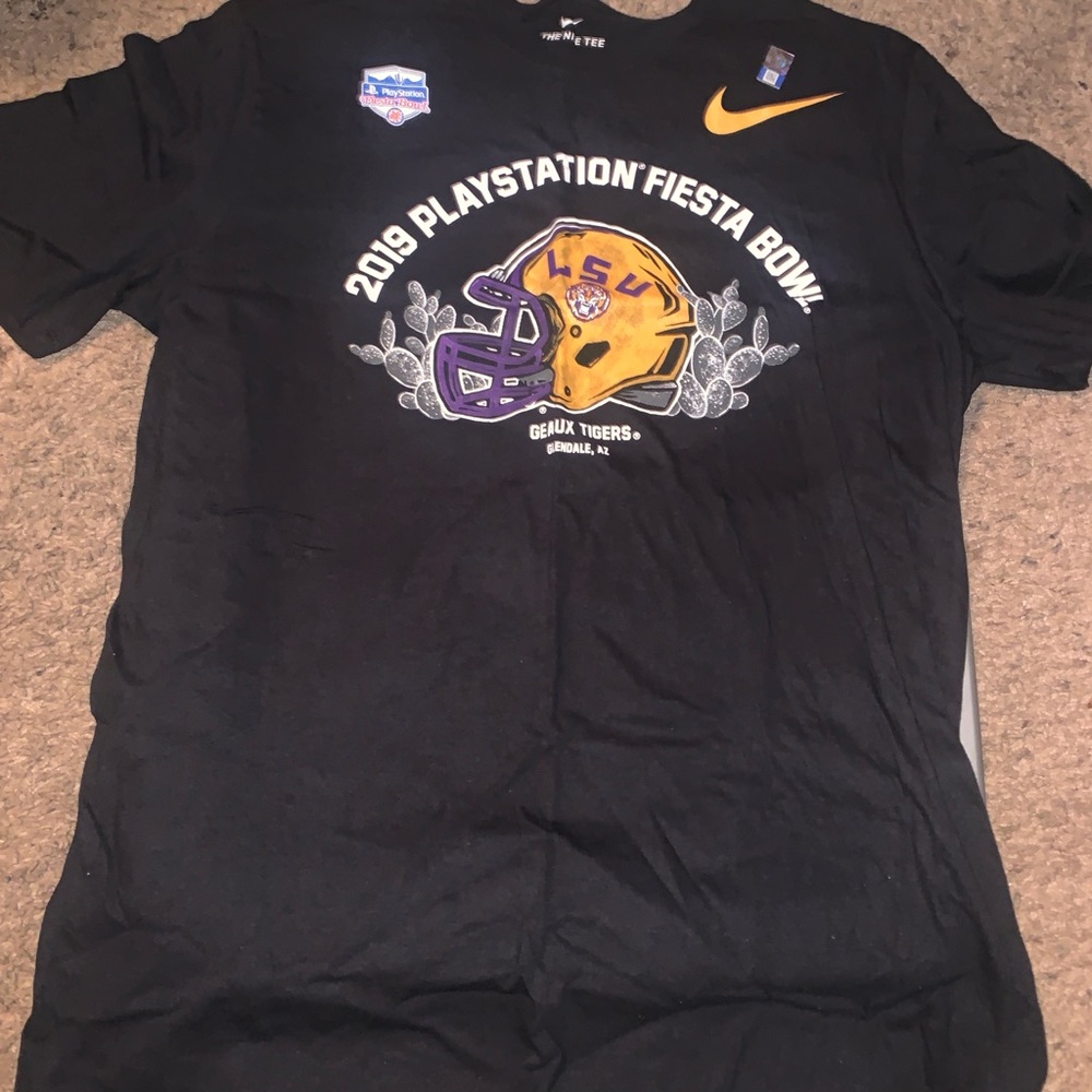Men Nike Black Fiesta Bowl Graphic T-Shirt